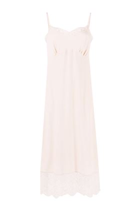 Lace-trim slip dress SIMONE ROCHA | 7210P0514PEACH/RED